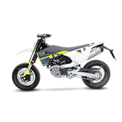 LEOVINCE SBK LV ONE EVO HUSQVARNA 701 SUPERMOTO/ENDURO/ENDURO LR INOX with catalyst ECE/EU-APPROVED STAINLESS STEEL SLIP-ON | 14367EK