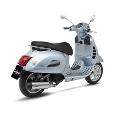 LEOVINCE SBK LV ONE EVOPIAGGIO VESPA GTS/SUPER 125 i.e. INOX with catalyst ECE/EU-APPROVED STAINLESS STEEL SLIP-ON | 14382EK