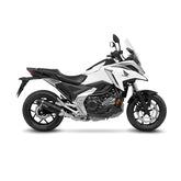 LEOVINCE SBK LV ONE EVO BLACK HONDA NC 750 X INOX ECE-APPROVED STAINLESS STEEL SLIP-ON | 14387EB