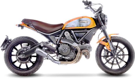 Leovince Slip-On Exhaust Sbk LV-10 Ducati Scrambler 800 Icon/Classic | 15206U