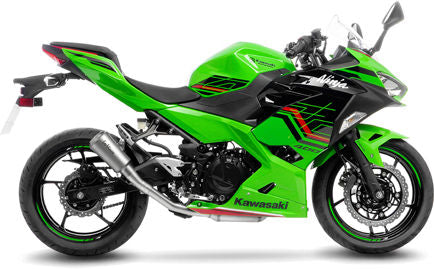 Leovince Slip-On Exhaust Sbk LV-10 Kawasaki Ninja 400 | 15218U