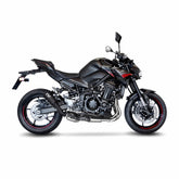 LEOVINCE SBK LV-10 FULL BLACK KAWASAKI Z 900 ECE-APPROVED STAINLESS STEEL SLIP-ON | 15239FB