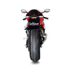 LEOVINCE SBK LV-10 BLACK BMW S 1000 R ECE-APPROVED STAINLESS STEEL SLIP-ON | 15241B