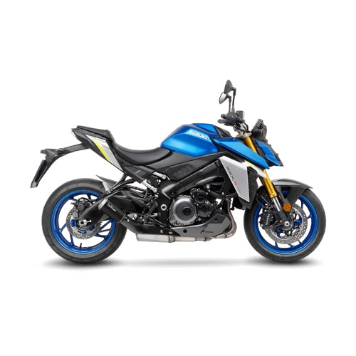 LEOVINCE SBK LV-10 BLACK SUZUKI GSX-S 950/1000/GT ECE-APPROVED STAINLESS STEEL SLIP-ON | 15245B