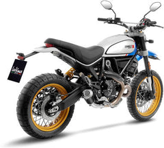 Leovince Slip-On Exhaust Sbk LV-10 Black Ducati Scrambler 800 Desert Sled | 15254BU