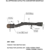 LEOVINCE SBK EU-APPROVED CATALYTIC CONVERTER MANIFOLD EU-APPROVED | 16035
