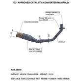 Leovince Catalytic Converter Manifold | 16058