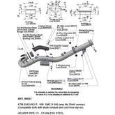LEOVINCE SBK HEADER PIPE KTM 690 SMC R/ENDURO (Compatible both with stock exhaust and LeoVince slip-on) NOT APPROVED | 80023