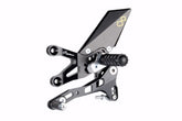 Lightech ADJUSTABLE REAR SET ,NORMAL SHIFTING ,WITH FOLD UP FOOTPEG APRILIA RSV4 R/FACTORY/APRC (09-14),TUONO V4 (11-14) | FTRAP004W