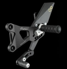 Lightech ADJUSTABLE REAR SETS WITH FOLD UP FOOTPEG BMW S1000RR - NORMAL SHIFTING (09-14) + S 1000 R (14-16) | FTRBM001W