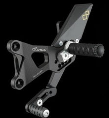 Lightech ADJUSTABLE REAR SETS WITH FIXED FOOTPEG BMW S1000RR - REVERSE SHIFTING (09-14) + S 1000 R (14-16) | FTRBM002