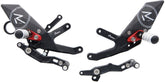 Lightech "R" VERSION ADJ. REAR SETS , REVERSE SHIFTING - BMW S1000RR (15-17) + S 1000 R (17) | FTRBM004R