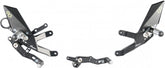 Lightech ADJUSTABLE REAR SETS WITH FOLD UP FOOTPEG BMW S1000RR (15-17) + S 1000 R (17) | FTRBM004W