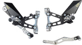 Lightech Adjustable Rear Sets With Fold Up Footpeg | FTRBM007W