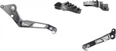 Lightech DRIVER REAR SETS WITH FOLD UP FOOTPEG (FOOTREST AND LEVER)- DUCATI HYPERMOTARD 821/939 (13-14) | FTRDU008NERW