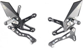 Lightech ADJUSTABLE REAR SETS WITH FIXED FOOTPEG KAWASAKI ZX 10R (16) | FTRKA006