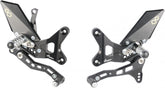 Lightech ADJUSTABLE REAR SETS WITH FIXED FOOTPEG KTM 790 DUKE - "R" VERSION | FTRKT002R