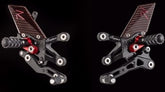 Lightech "R" VERSION ADJ. REAR SETS - MV AGUSTA B3 675 (11-15) B3 800 (13-16) DRAGSTER 800 (13-16) | FTRMV003R