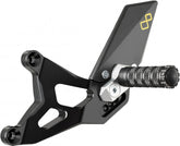 Lightech ADJUSTABLE REAR SETS WITH FIXED FOOTPEG MV AGUSTA B3 675 (11-15) B3 800 (13-16) DRAGSTER 800 (13-16) | FTRMV003
