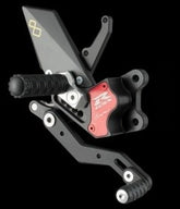 Lightech ADJUSTABLE REAR SETS WITH FOLD UP FOOTPEG SUZUKI GSXR 600/750 (11-16) | FTRSU002W