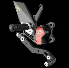 Lightech ADJUSTABLE REAR SETS WITH FIXED FOOTPEG SUZUKI GSXR 600/750 (11-16) | FTRSU002