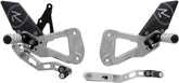 Lightech R Version Rear Sets / Silver | FTRSU004RSIL