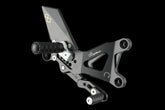 Lightech ADJUSTABLE REAR SETS WITH FIXED FOOTPEG YAMAHA R6 (08-16) | FTRYA002