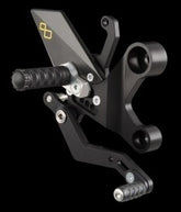 Lightech ADJUSTABLE REAR SETS WITH FOLD UP FOOTPEG YAMAHA MT-09 | FTRYA007W