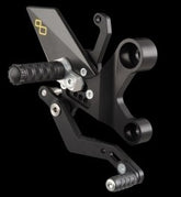 Lightech ADJUSTABLE REAR SETS WITH FIXED FOOTPEG YAMAHA MT-09 | FTRYA007