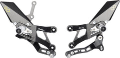 Lightech Adjustable Rear Sets With Fold Up Foot Pegs | FTRYA014W