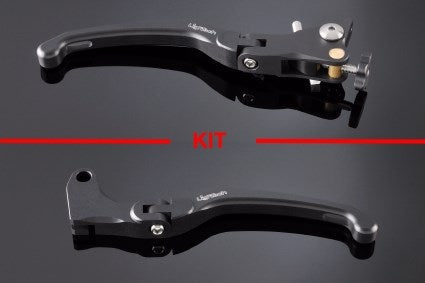 Lightech REPLACEMENT KIT FOR BRAKE AND CLUCHT LEVER (BRAKE LEVER ADJUSTABLE FROM RIGHT). ORIGINAL JOINT (J TYPE). | KLEV108J