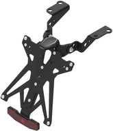 Lightech ADJUSTABLE LICENSE PLATE BRACKETS WITH RETROREFLECTOR - MOTO GUZZI GRISO (06-07) | KTARGU101