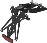 Lightech ADJUSTABLE LICENSE PLATE BRACKETS WITH RETROREFLECTOR - HONDA CB650F (14-17) | KTARHO111
