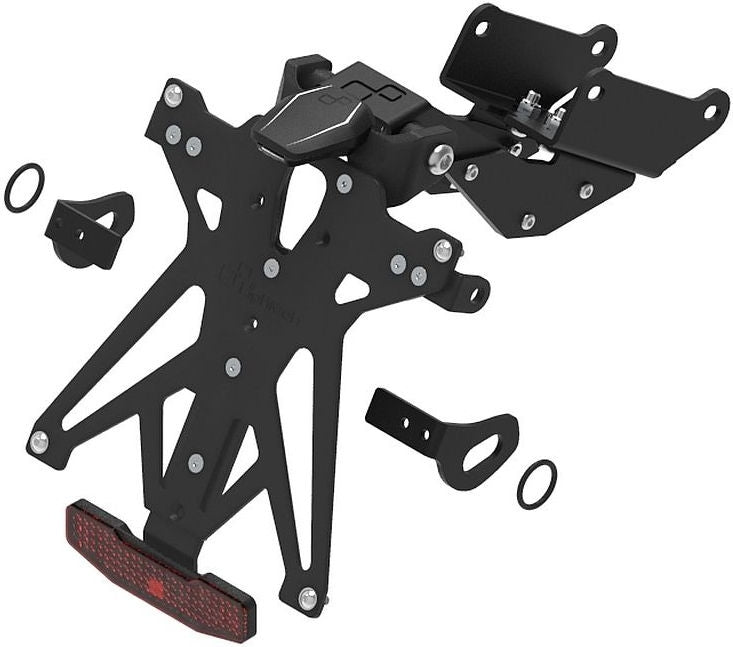 Lightech Adjustable License Plate Holder Kit | KTARHO119B2