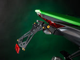 Lightech ADJUSTABLE LICENSE PLATE BRACKETS WITH RETROREFLECTOR - KAWASAKI Z 650 (17) | KTARKA122