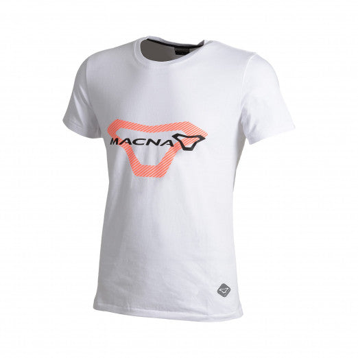 Macna T-shirt White/Orange/Black | 1013016-231