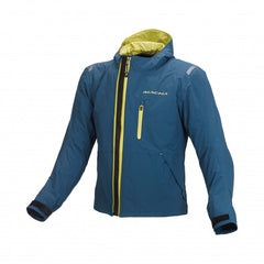 Macna Refuge Mens Textile Jackets - Waterproof Ocean/Yellow | 1651355-470
