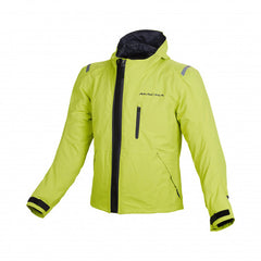 Macna Refuge Mens Textile Jackets - Waterproof Neon yellow/Grey | 1651355-780