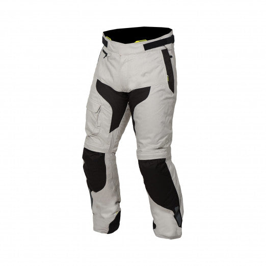 Macna Fulcrum Mens Textile Trousers - Waterproof Durylon Grey/Black | 1652403-818