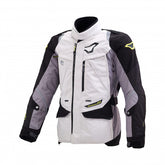 Macna Equator Mens Textile Jackets - Waterproof Light grey/dark grey/black | 1653236-881