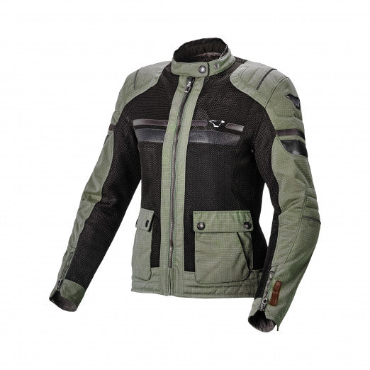 Macna Fluent Women'S Textile Summer Jackets Olive/Black | 1653258-410