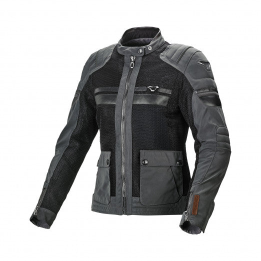 Macna Fluent Women'S Textile Summer Jackets NightEye/Black | 1653259-117