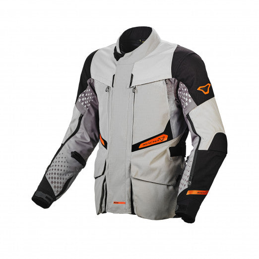 Macna Fusor Mens Textile Jackets - Waterproof Beige/Brown/Black | 1653261-871