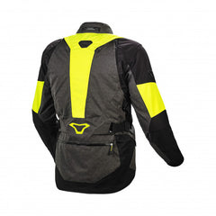 Macna Fusor Mens Textile Jackets - Waterproof NightEye/Neon Yellow | 1653262-117