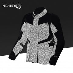 Macna Fusor Mens Textile Jackets - Waterproof NightEye/Neon Yellow | 1653262-117