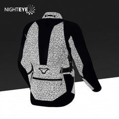 Macna Fusor Mens Textile Jackets - Waterproof NightEye/Neon Yellow | 1653262-117