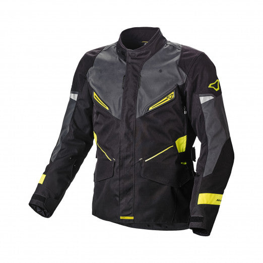 Macna Sonar Mens Textile Jackets - Waterproof Night eye/Neon Yellow | 1653264-117