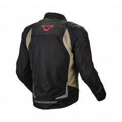 Macna Durago Mens Textile Jackets - Waterproof Black/Olive/Red | 1653265-173