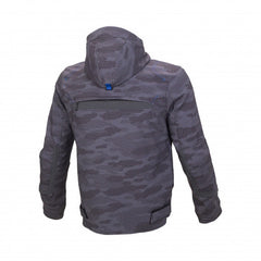 Macna Habitat Mens Textile Jackets - Waterproof Black/Grey Camo | 1653310-180