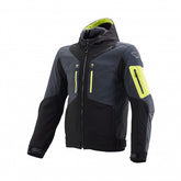 Macna Aytee Mens Textile Jackets - Waterproof Black/dark Night Eye/Yellow | 1653402-187